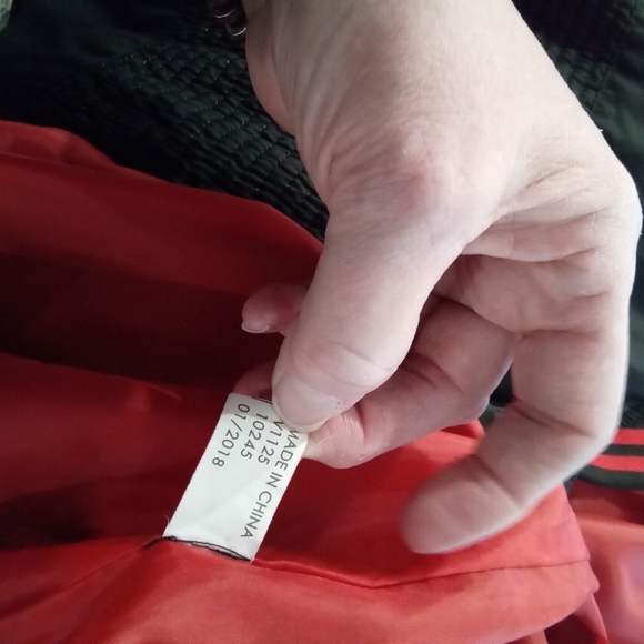 G-NET Size XXL Black and Red Men's Bomber Jacket - Picture 10 of 11